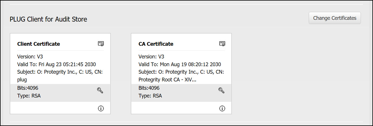 PLUG Client for Audit Store