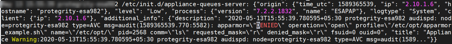 System Logs
