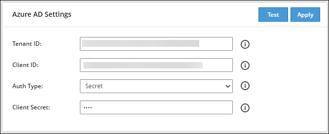 Azure AD configuration Azure AD configuration