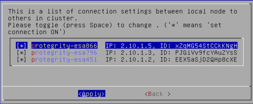 Select Connection Settings Select Connection Settings