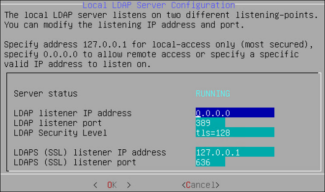 Specify LDAP Server