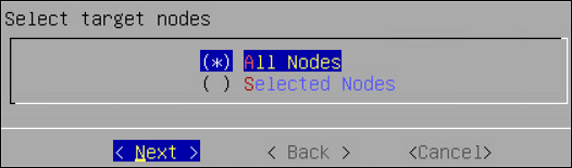 Select Target Nodes