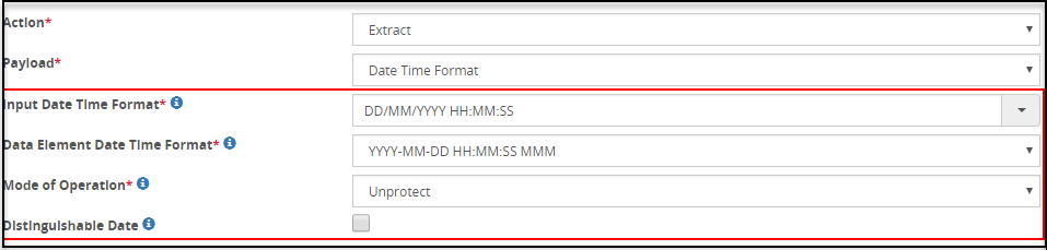 Date Time Format codec Date Time Format codec