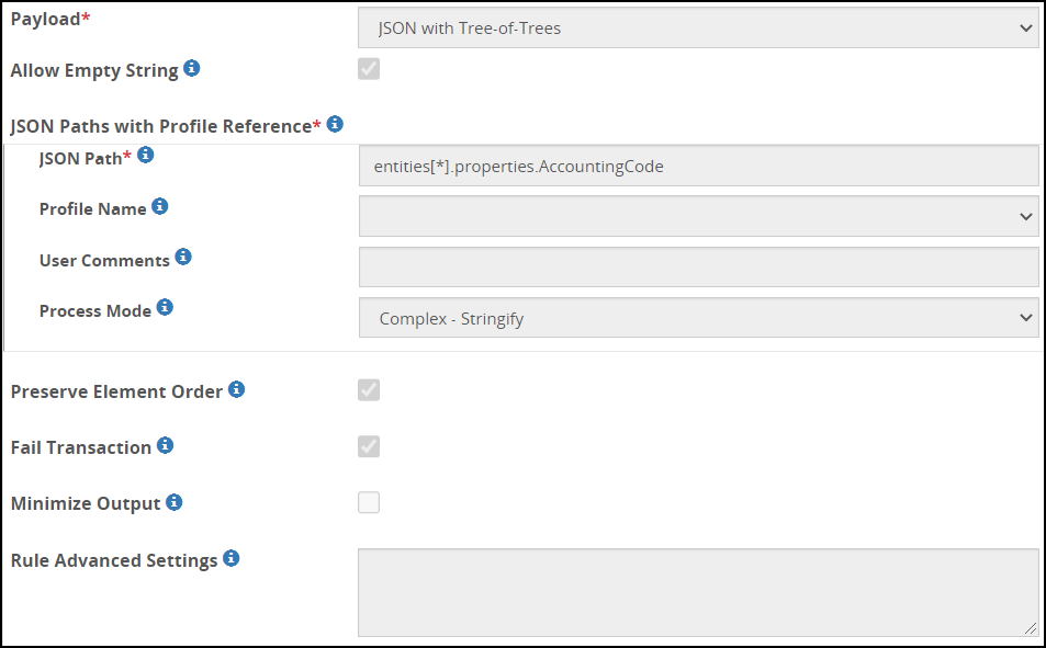 JSON with Tree-of-Trees