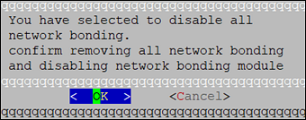 Reset NIC Bond