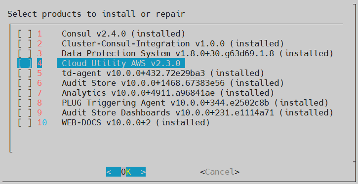Install Products