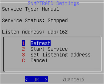 SNMPTRAPD Settings