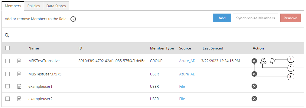 Members Tab Members Tab