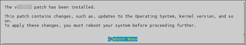 Reboot Now