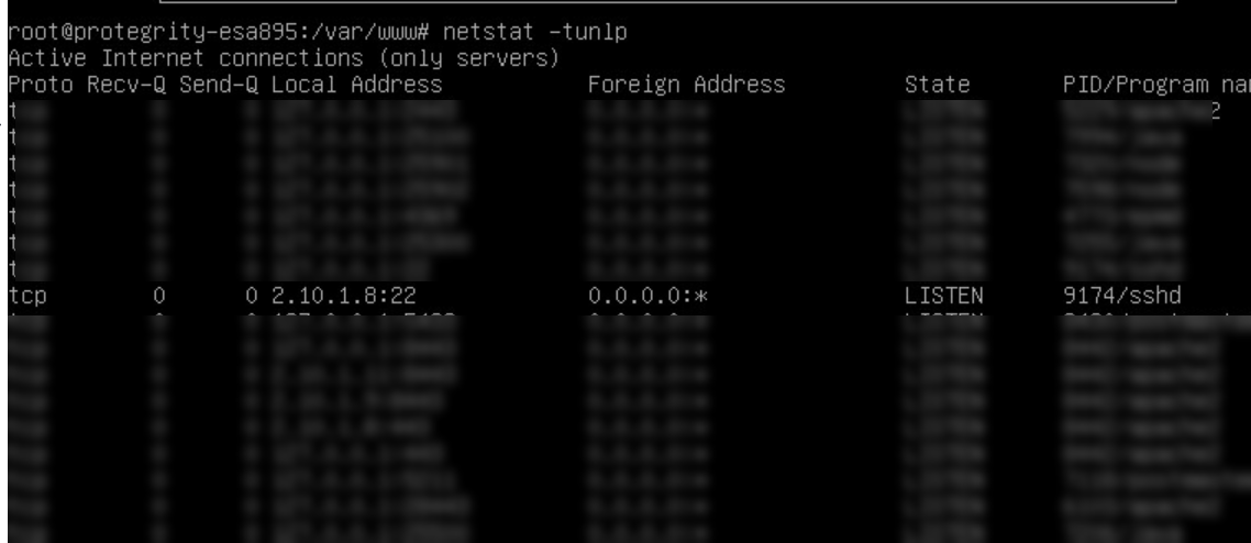 Status of the Management NIC