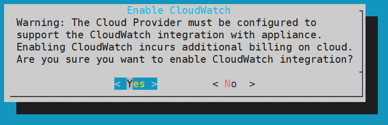 Cloud Watch Warning