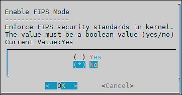 Enable FIPS Mode
