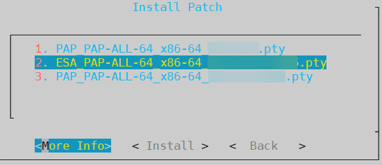 Install Patch