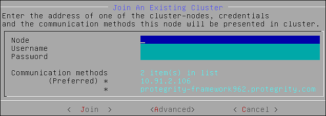 Join an Existing Cluster