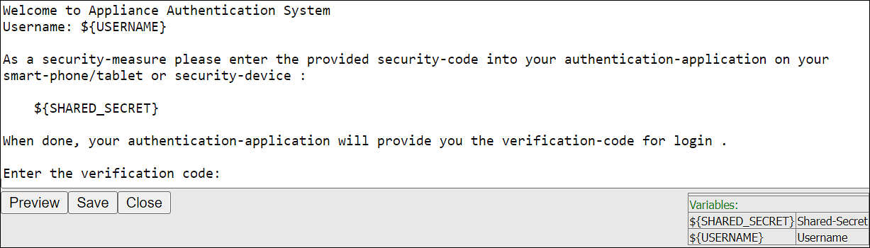 Reviewing the user-message for CLI users