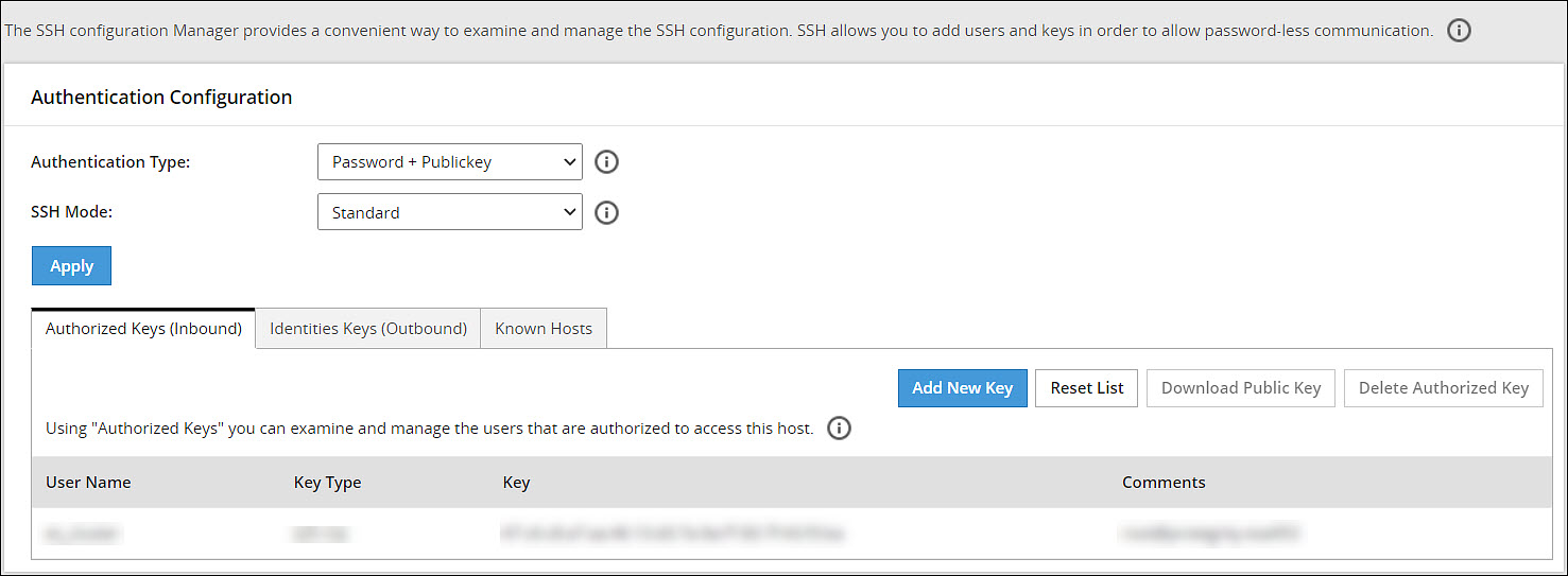 SSH Configuration Manager