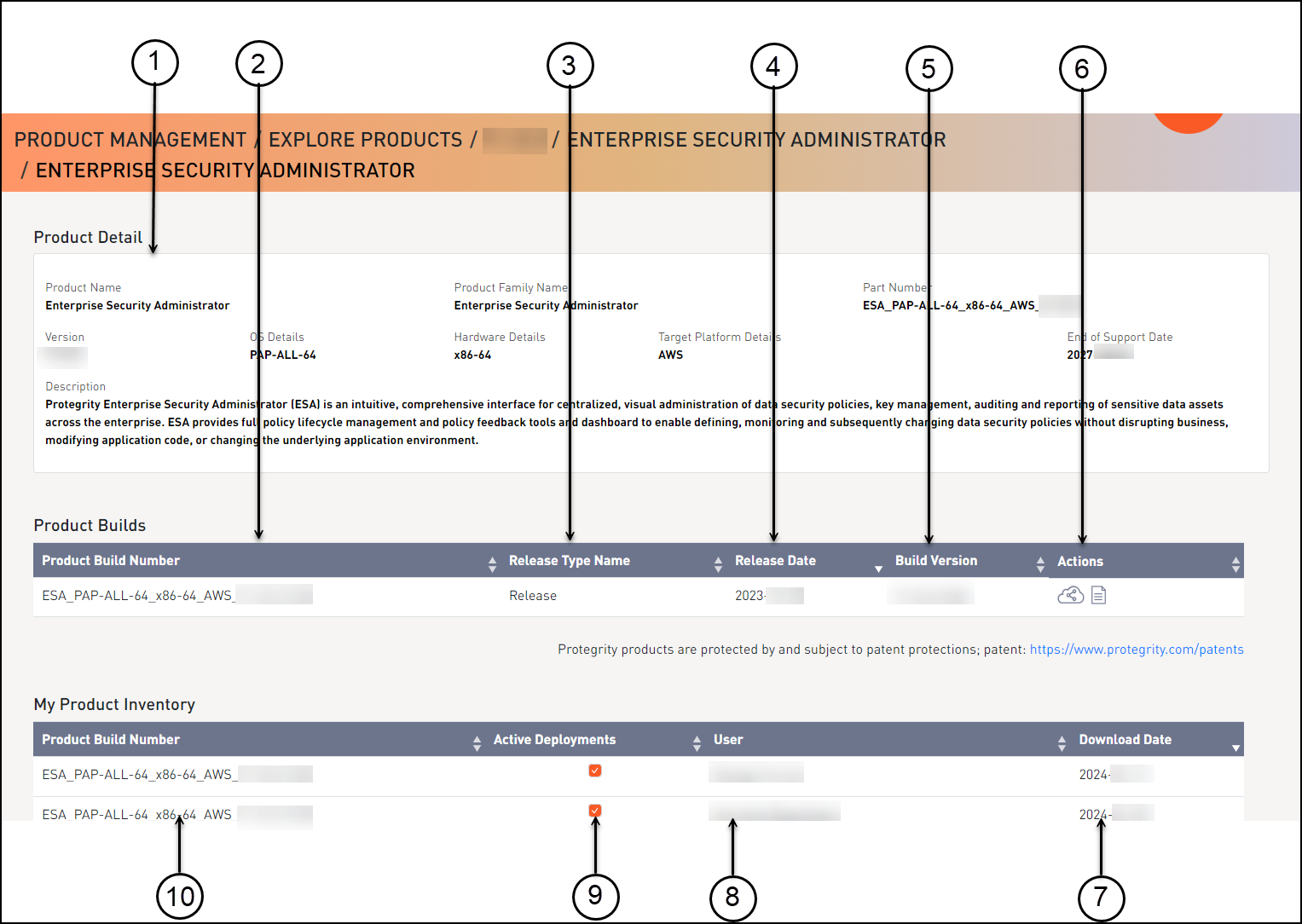 Product Detail Screen