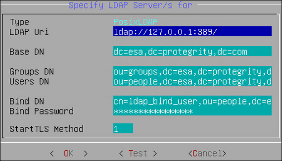 Specify LDAP Server
