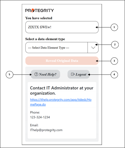 Browser Protector UI Components