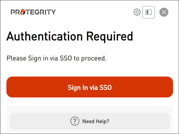 Browser Protector SSO Window