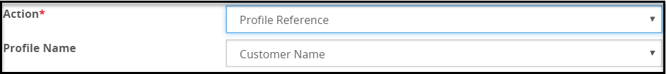 Profile Reference Action