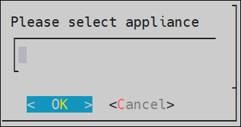ESA selection screen