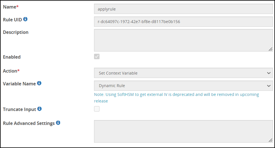 Dynamic Injection Rule-2