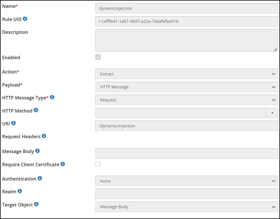 Dynamic Injection Rule-3