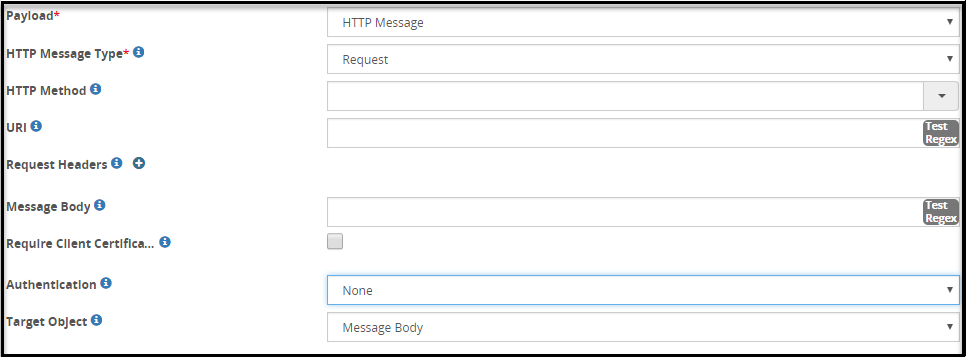 HTTP Message payload