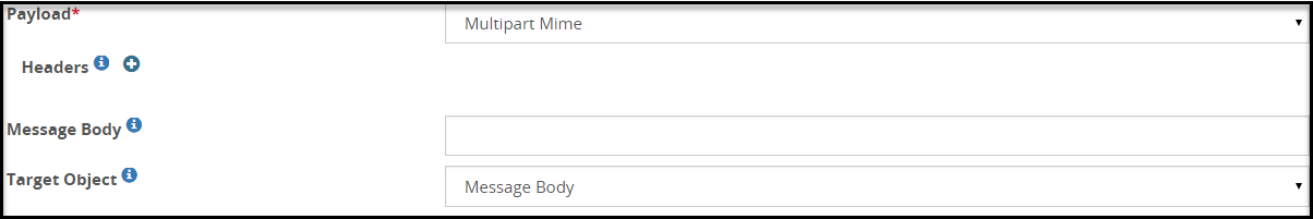 Multipart Mime payload